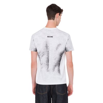 THE PRINTED NYLON SWIM BOXERSPRINTED ORGANIC COTTON JERSEY T-SHIRT